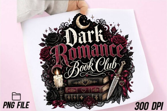 Dark Romance Graphics for T-Shirt Designs