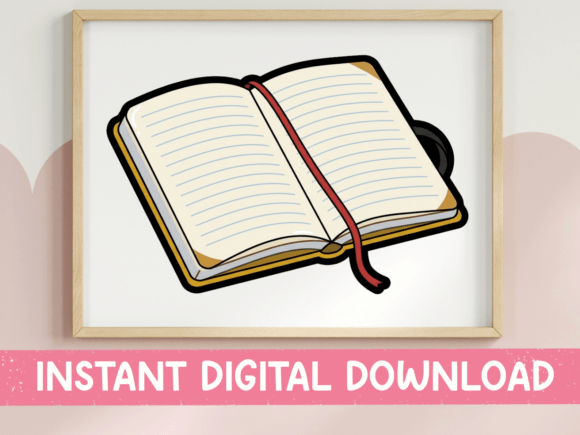 Open Journal Sticker: Graphics for T-Shirt Designs
