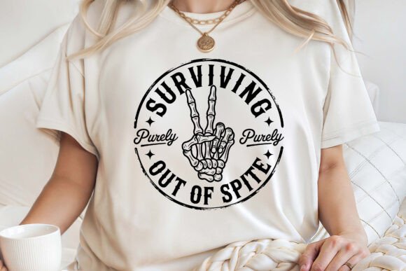Purely Surviving SVG: Bold Graphics for T-Shirt Designs